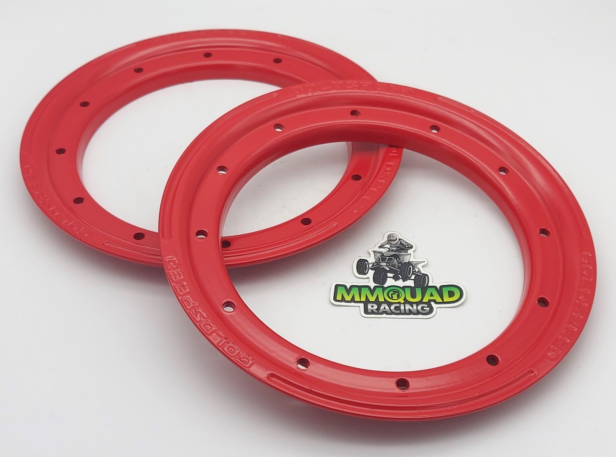 GOLDSPEED BEADLOCK RING 10 Zoll ROT ALU