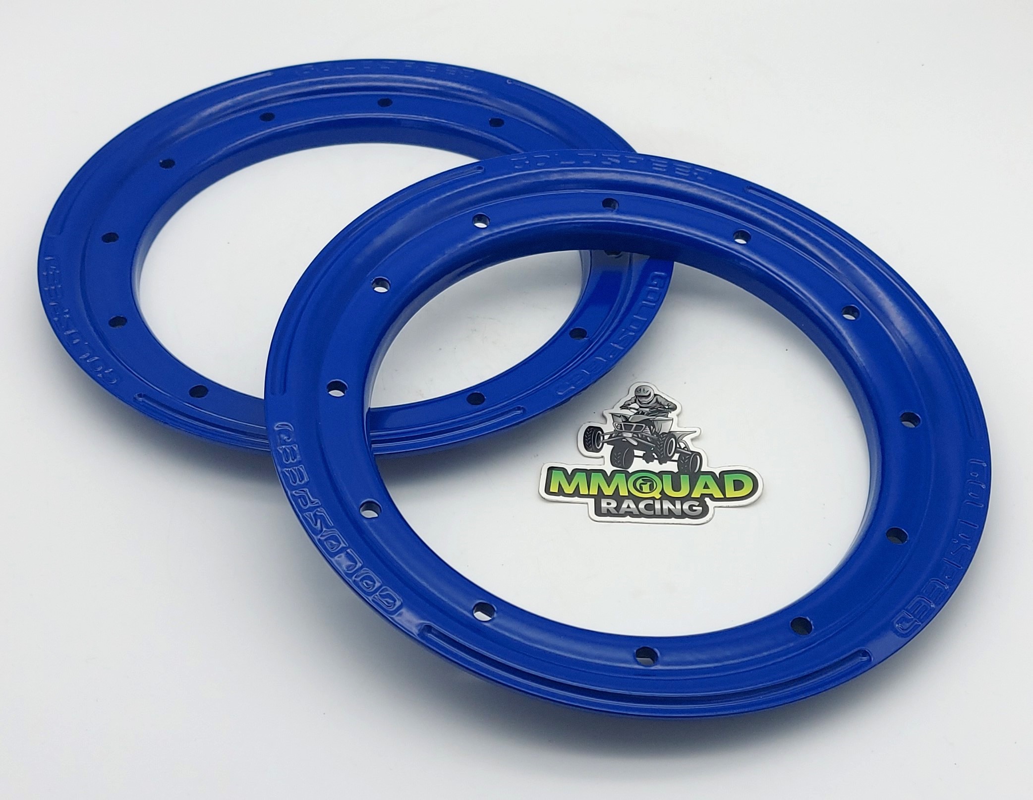 GOLDSPEED BEADLOCK RING 10 Zoll Blau ALU