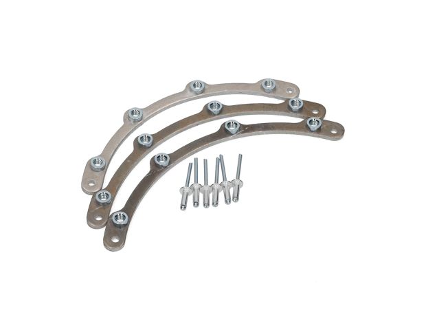GOLDSPEED T2 BEADLOCK BOLT-NUT PLATE KIT 8 INCH T2 REPLACEMENT KIT 8 INCH