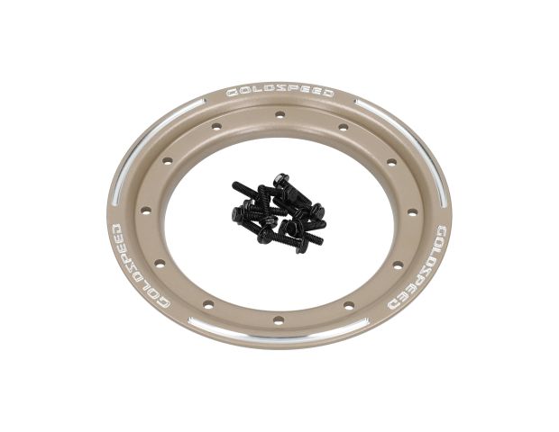 GOLDSPEED T2 BEADLOCK RING 9 INCH GOLD ALU GOLD + BOLTS