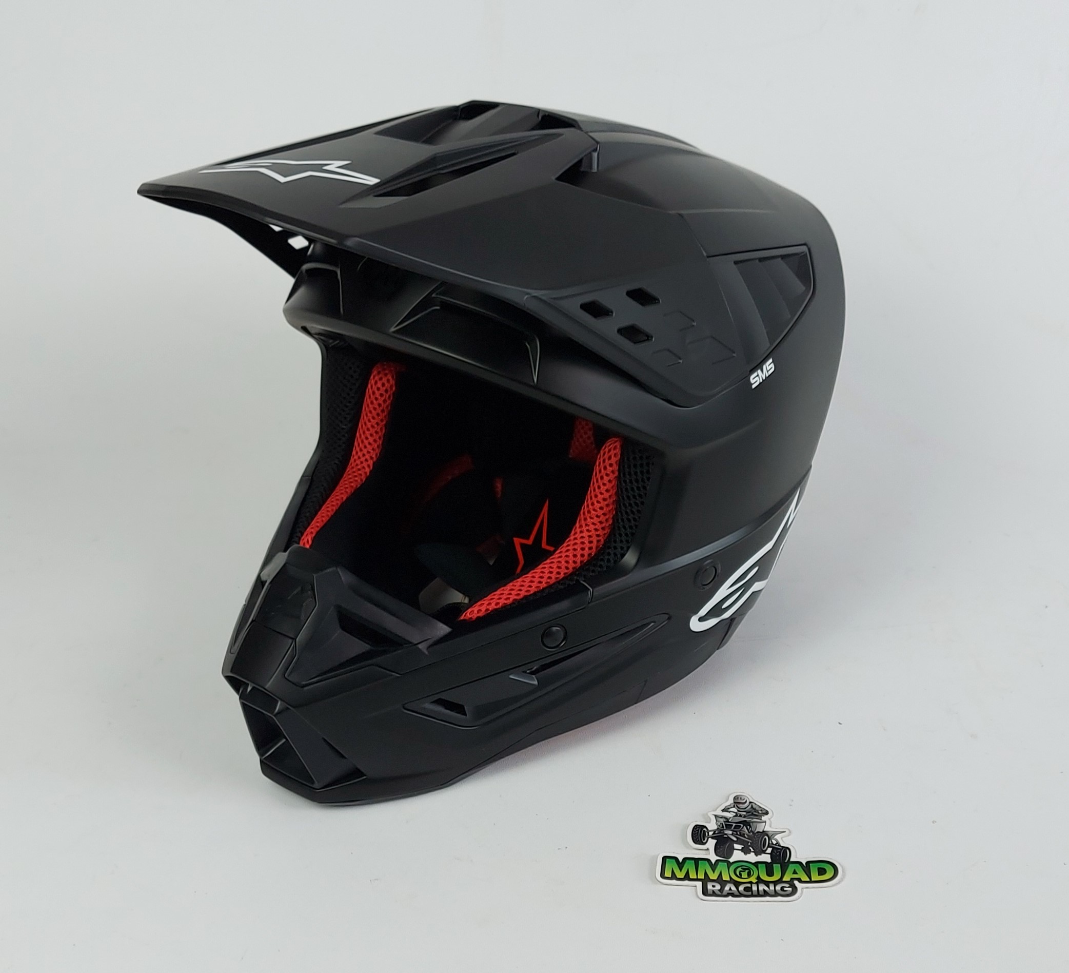 Helm Alpinestars Supertech Helm M5 Schutzhelm schwarz