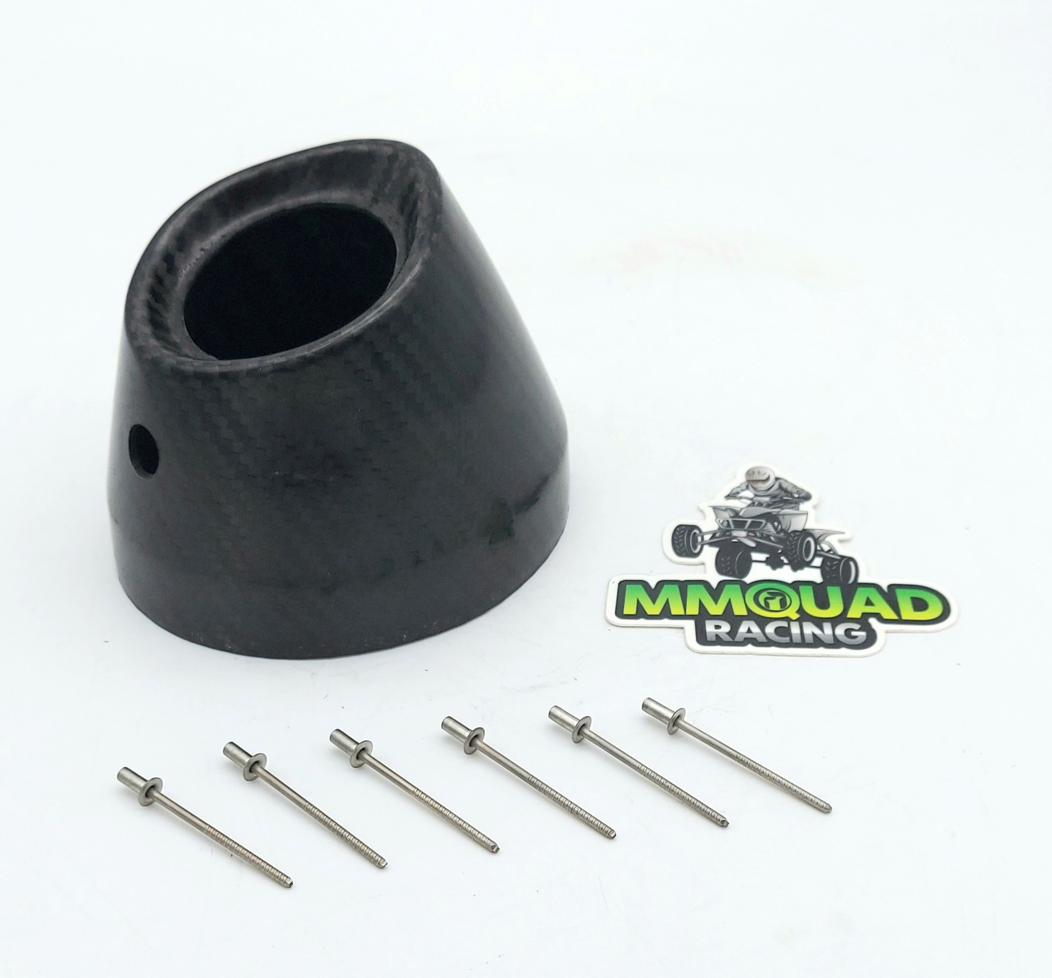 Endkappe Kappe Carbon  48mm universal für Doma Auspuffanlagen