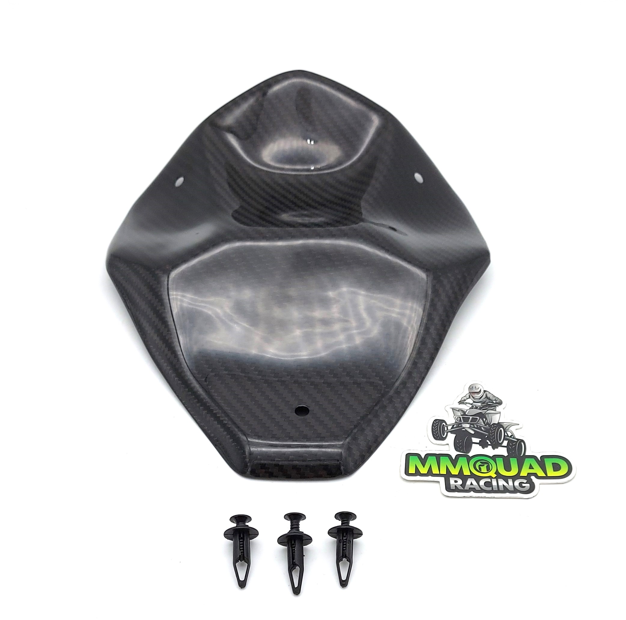 Carbon Rücklichtlampenabdeckung Yamaha YFZ 450R, FIBER TAIL LIGHT ELIMINATOR