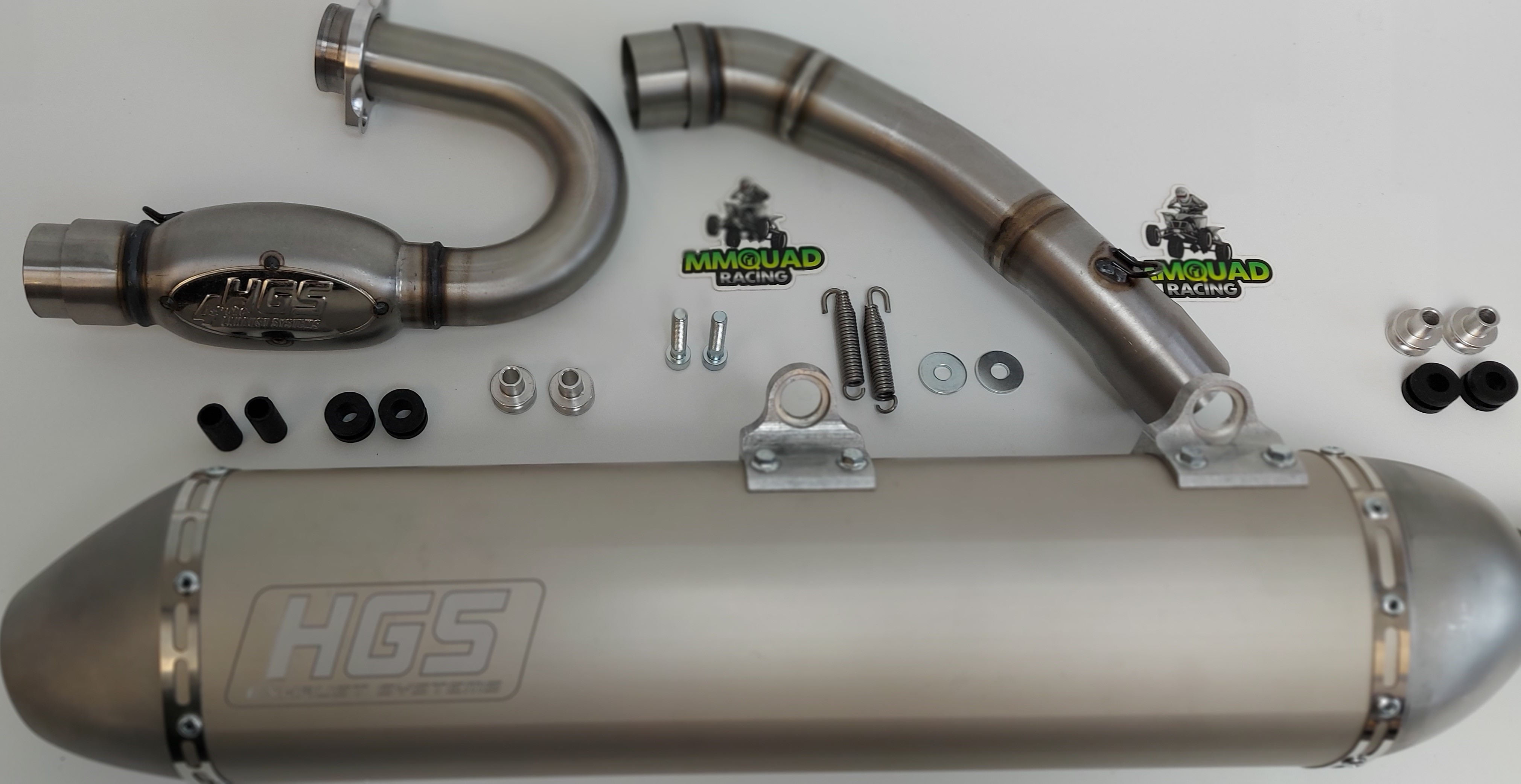 HGS Komplettanlage Krümmer+ Endschalldämpfer Yamaha YFZ 450R