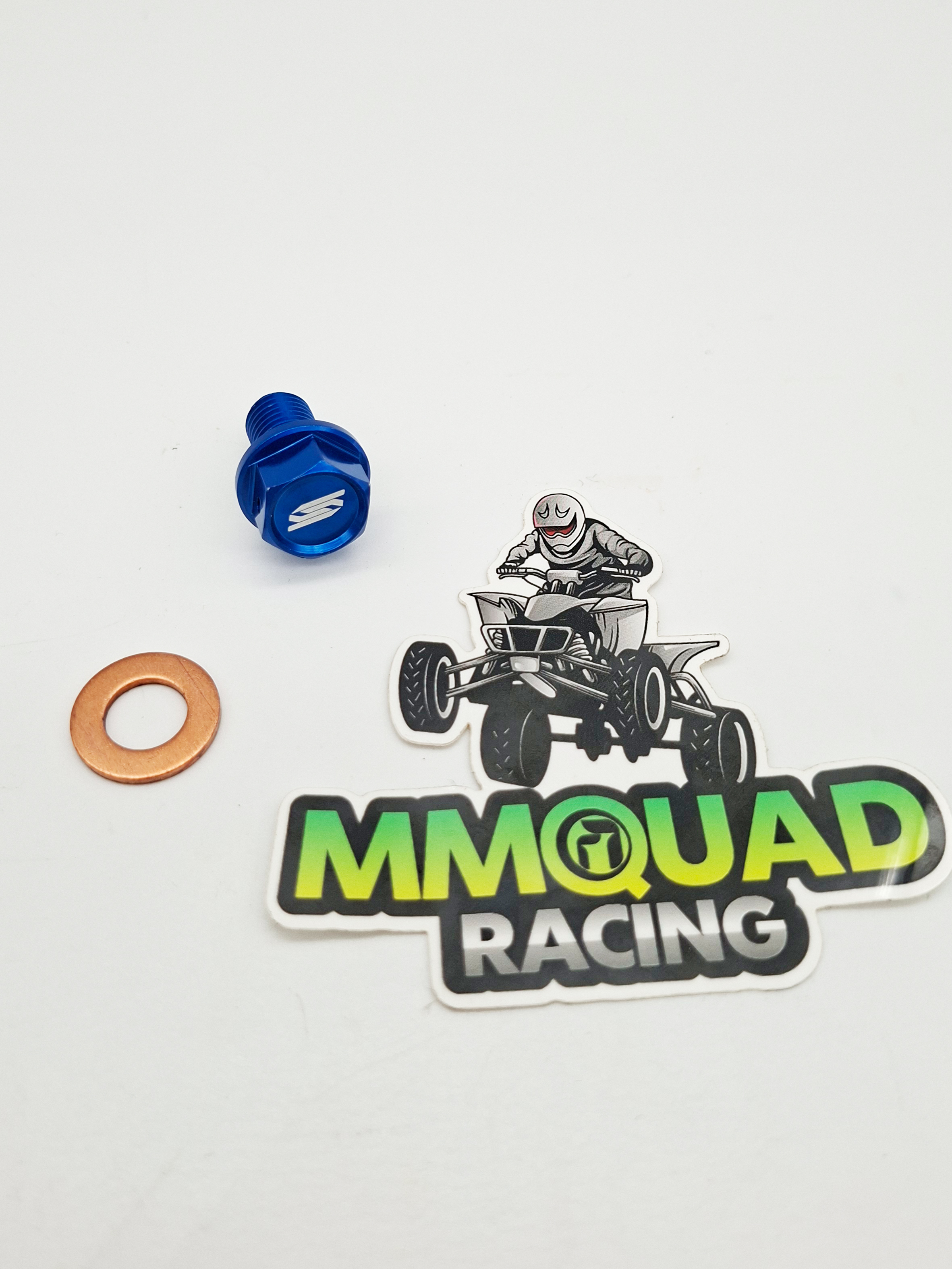 magnetische Ölablassschraube Blau Yamaha YFZ 450R Suzuki LTZ 400