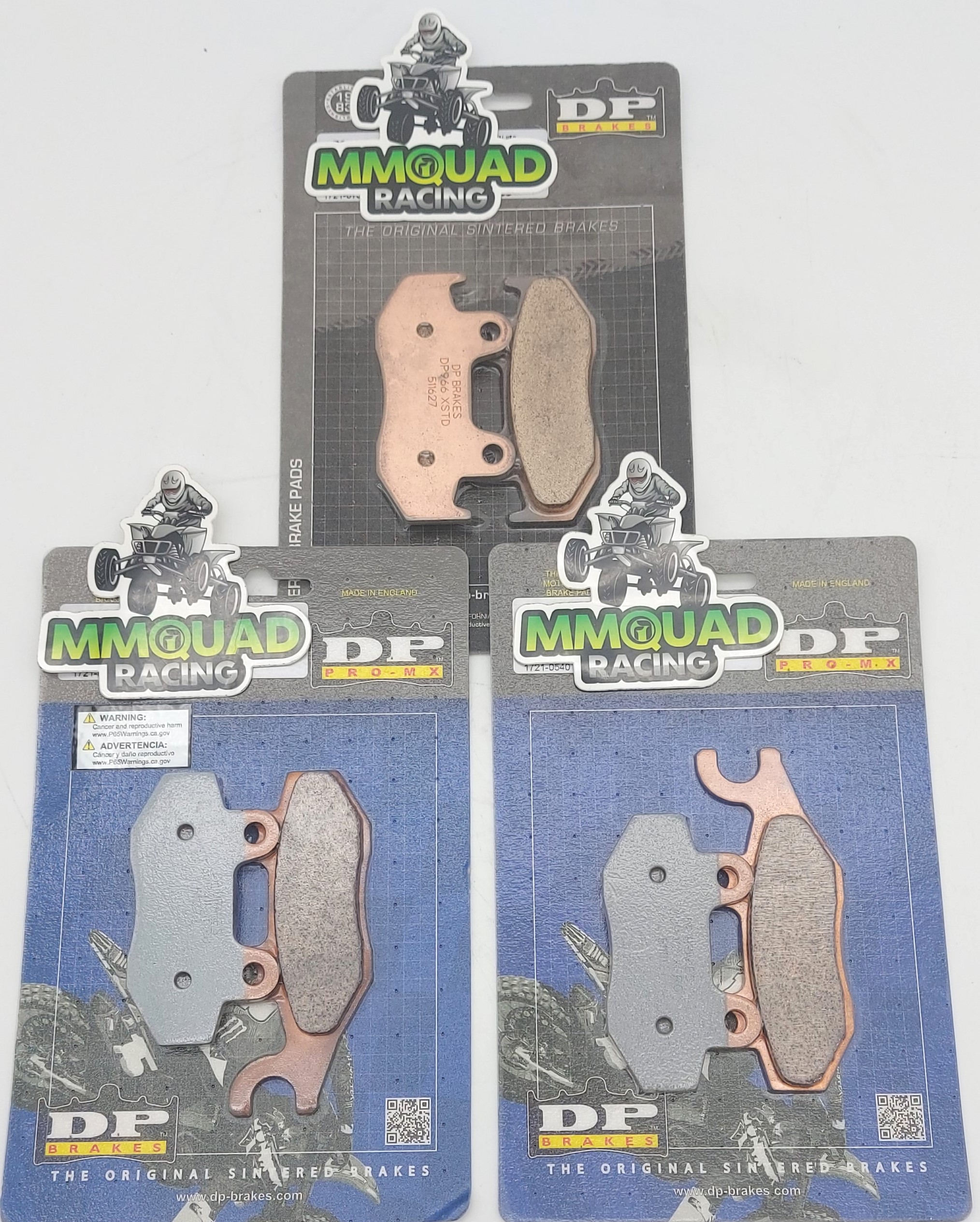 Bremsbelag rechts+ links+ hinten Yamaha YFM 700R Raptor YFZ 450R